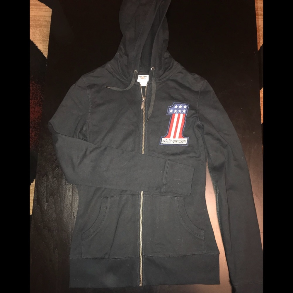 Women’s Harley Davidson zip hoodie